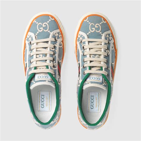 women's gucci tennis 1977 jumbo gg sneaker|Gucci tennis 1977 price.